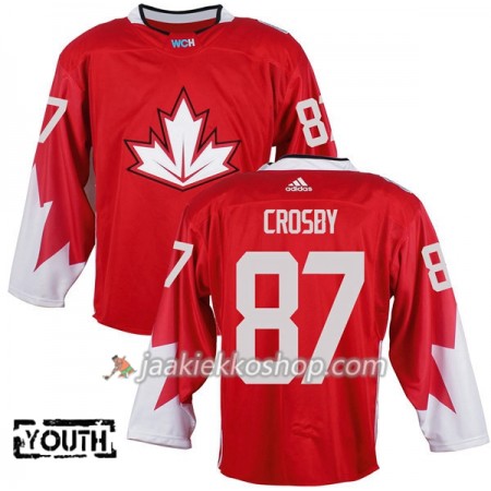 Team Kanada Pelipaita Sidney Crosby 87 2016 World Cup Lapsille Punainen Paita